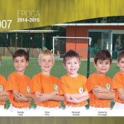 mega poster de equipa cortegaça – futpark escolinhas 2006-2007