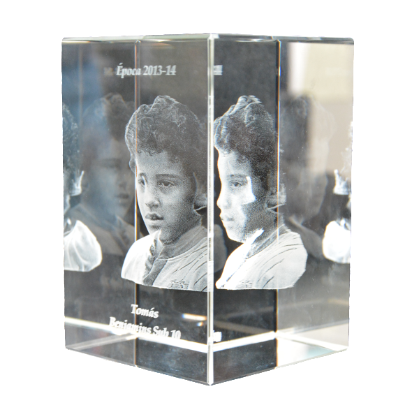 Peça em cristal 3D