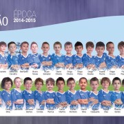 mega poster de equipa gafanha escola de formação