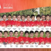 mega poster de equipa valonguense academia